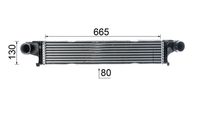 Thumbnail - Intercooler, inlaatluchtkoeler - CI145000P - MAHLE