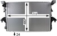 Thumbnail - Radiateur - CR805000P - MAHLE