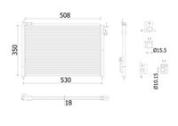Thumbnail - Condensor, airconditioning - AC910000S - MAHLE