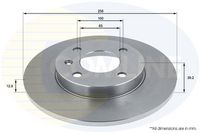 Disc frana COMLINE, Cod: ADC1403