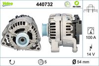 Generator / Alternator VALEO, Cod: 440732