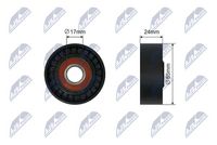 Rola intinzator,curea transmisie NTY, Cod: RNK-AU-057