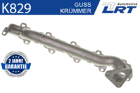 Krümmer, Abgasanlage