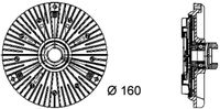 Thumbnail - Koppeling, radiateurventilator - CFC79000P - MAHLE