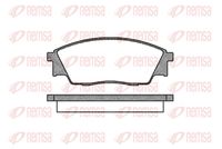 комплект спирачно феродо, дискови спирачки