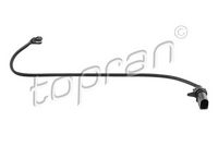 предупредителен контактен сензор, износване на накладките