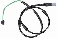 предупредителен контактен сензор, износване на накладките