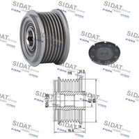 Fulie alternator SIDAT, Cod: 455229