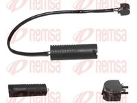 предупредителен контактен сензор, износване на накладките