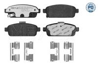 Set placute frana,frana disc MEYLE, Cod: 025 250 9616/PD