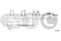 жило, ръчна спирачка