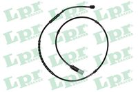 предупредителен контактен сензор, износване на накладките