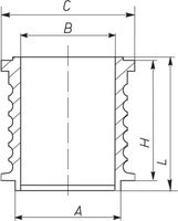 Thumbnail - Cilindervoering - 004WR1600 - MAHLE