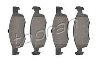 комплект спирачно феродо, дискови спирачки