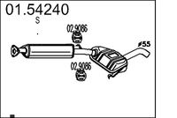 Mittelschalldämpfer
