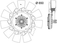 Thumbnail - Koelventilatorwiel - CFF485000P - MAHLE