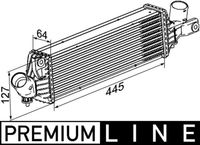 Thumbnail - Intercooler, inlaatluchtkoeler - CI355000P - MAHLE