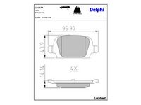 комплект спирачно феродо, дискови спирачки