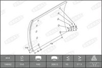 BERAL Remvoeringsset, trommelrem 1