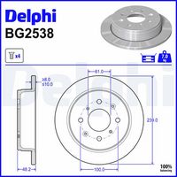 Disc frana DELPHI, Cod: BG2538