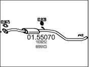 Mittelschalldämpfer