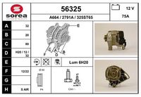 Generator / Alternator EAI, Cod: 56325