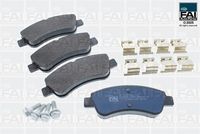 комплект спирачно феродо, дискови спирачки