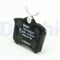 комплект спирачно феродо, дискови спирачки