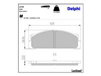 комплект спирачно феродо, дискови спирачки