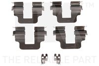 Zubehörsatz, Scheibenbremsbelag