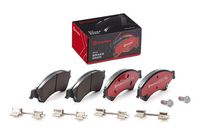 Bremsbelagsatz, Scheibenbremse