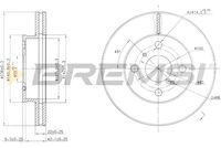 Спирачен диск CD6413V BREMSI