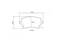 BREMBO High performance remblokkenset 3