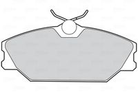 Bremsbelagsatz, Scheibenbremse