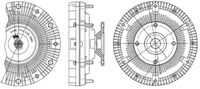 Thumbnail - Koppeling, radiateurventilator - CFC201000P - MAHLE
