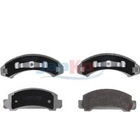 комплект спирачно феродо, дискови спирачки