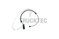 предупредителен контактен сензор, износване на накладките