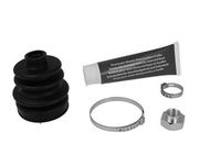 Faltenbalgsatz, Antriebswelle