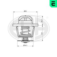 термостат, охладителна течност