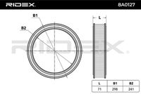Въздушен филтър 8A0127 RIDEX