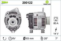 Generator / Alternator VALEO, Cod: 200122