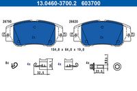 Bremsbelagsatz, Scheibenbremse