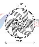Ventilator, radiator AVA Clever Choice, Cod: PE7552