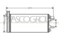 Condensator, climatizare PRASCO, Cod: CI954C002