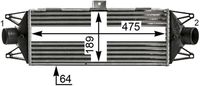 Thumbnail - Intercooler, inlaatluchtkoeler - CI439000P - MAHLE