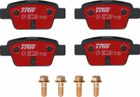 комплект спирачно феродо, дискови спирачки