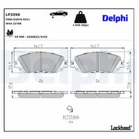 Bremsbelagsatz, Scheibenbremse