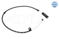 предупредителен контактен сензор, износване на накладките