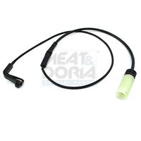 предупредителен контактен сензор, износване на накладките