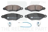 Bremsbelagsatz, Scheibenbremse